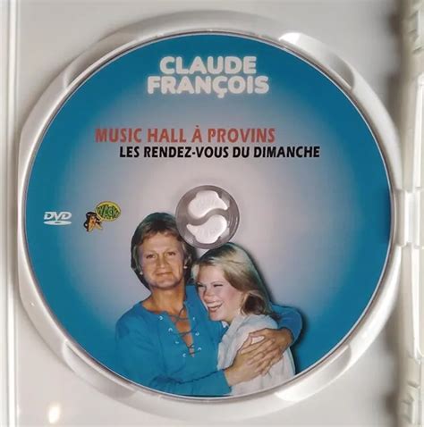 DVD CLAUDE FRANÇOIS Music Hall à Provins Les RDV du dimanche 1977 P