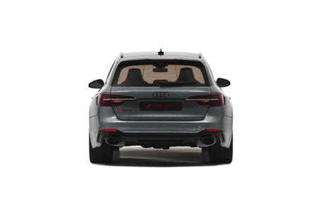 Modellauto Audi Rs4 Avant Kombi Competition Daytona Grau 118 Gt Spirit