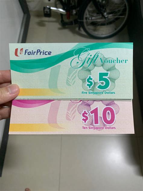 70 NTUC Fairprice Voucher At 5 Off Tickets Vouchers Vouchers On