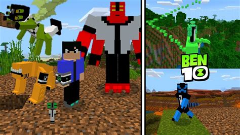 Saiu Addon De Ben Poderes Aliens Para O Minecraft Pe Youtube