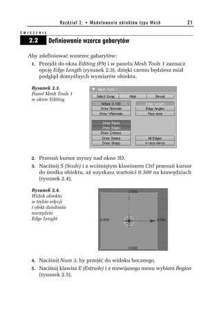 Blender Ćwiczenia praktyczne PDF