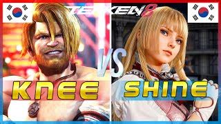 Tekken 8 Knee Paul Vs T1 Edge Hwoarang Ranked Matches Tekken 8 Replays