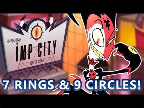 The Rings Circles Of Hell Explained! Helluva Boss Hazbin, 59% OFF