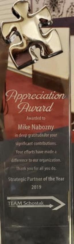 Pro Mechanical Services Was Blessed With An Award Of Strategic Partner