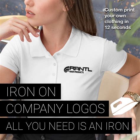 Iron On Logos For Businesses Brand Promotion Transfers Iron On Company Logo Transfer For