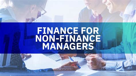 Finance For Non Finance Managers Youtube