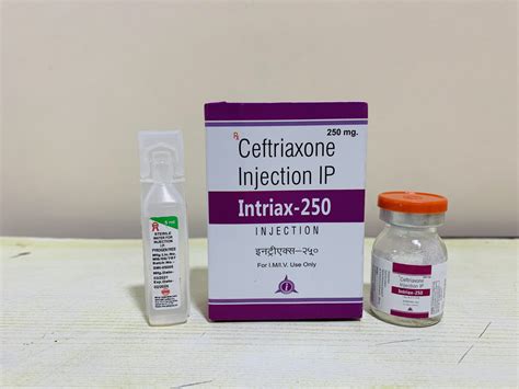 Ceftriaxone Injection Intriax Mg Integrated Laboratories Pvt Ltd