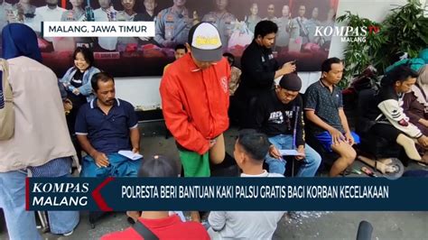 Kaki Palsu Gratis Bagi Korban Kecelakaan Di Malang Video Dailymotion