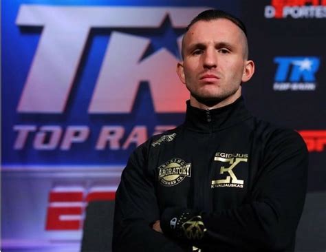 Эгис Каваляускас: "Взволнован боем с Ортисом" | Fightnews.info