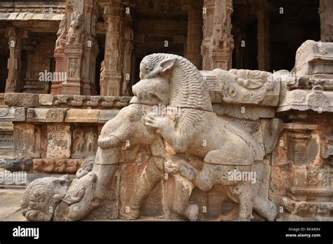 Airavatesvara Temple Darasuram Kumbakonam Tamil Nadu Stock Photo Alamy