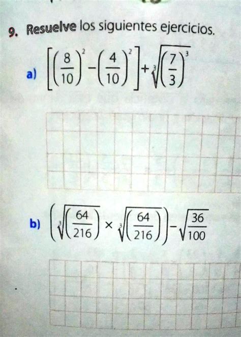 Solved Resuelve Los Siguientes Ejercicios Resuelve Los Siguientes