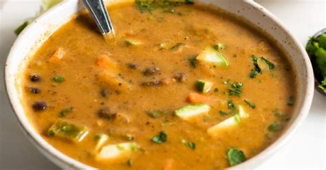 Best Vegan Black Bean Soup Running On Real Food