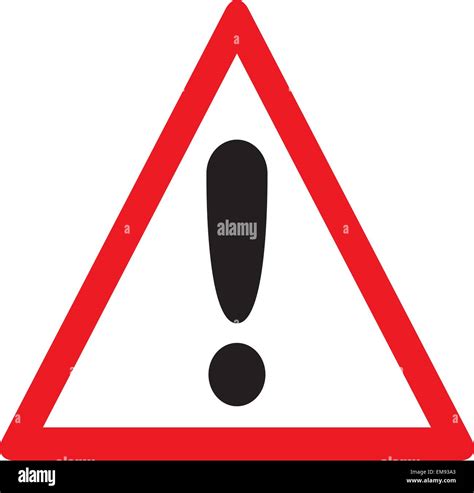 Exclamation Mark Road Sign Triangle Hi Res Stock Photography And Images