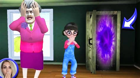 Portal Nos Arm Rios Da Professora Malvada Scary Teacher Youtube