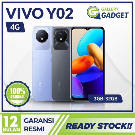 Jual VIVO Y02 3 32 RAM 3 ROM 32 GB 3GB 32GB HP Smartphone Android