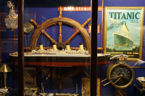 Download Heritage Relic Ship Wheel At Rms Titanic Museum Wallpaper
