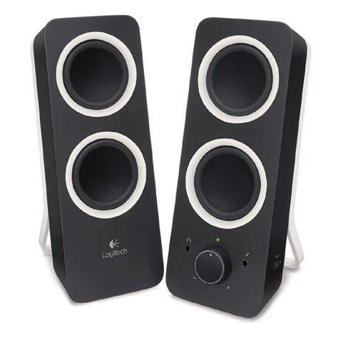 Logitech Multimedia Speakers Midnight Z200 Black Warehouse Stationery NZ