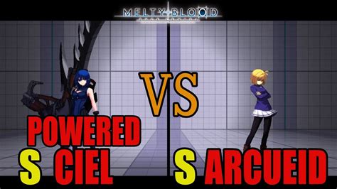 S Powered Ciel Vs S Arcueidmelty Blood Type