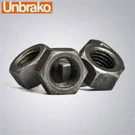 Hexagon High Tensile Steel Industrial Hex Nuts Size M To M At Rs