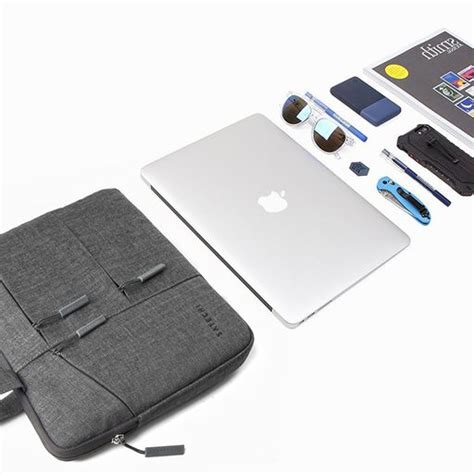 Satechi Water-Resistant Laptop Carrying Case + Pockets für 15" Grau ...