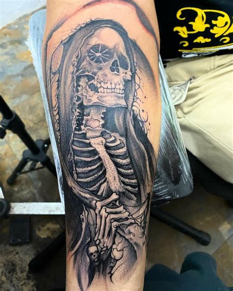 Top 49 Tatuajes De La Santa Muerte Abzlocal Mx