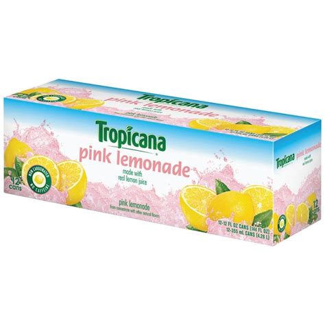 Tropicana Pink Lemonade Flavored Juice Drink 12 Fl Oz Delivery Or