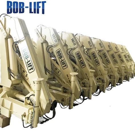 3 Ton 4 Ton 5 Ton Articulated Crane Grue Knuckle Boom Foldable Crane