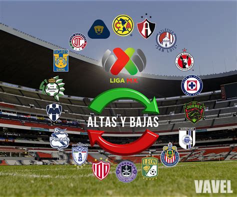 Altas Y Bajas Oficiales De La Liga Mx Para El Apertura Vavel M Xico