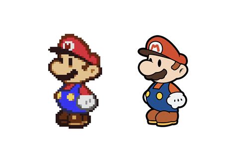 I recreated the Paper Mario 64 sprite in HD! What do you think? : r ...