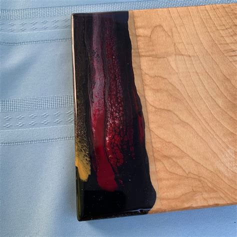 Fluid Art Tray Etsy