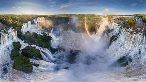 Bing HD Wallpaper 9 de sept de 2024 Las cataratas de Iguazú en la