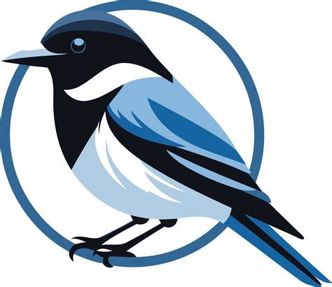 A Stylized Bluebird Logo Perfect For Nature Themed Businesses