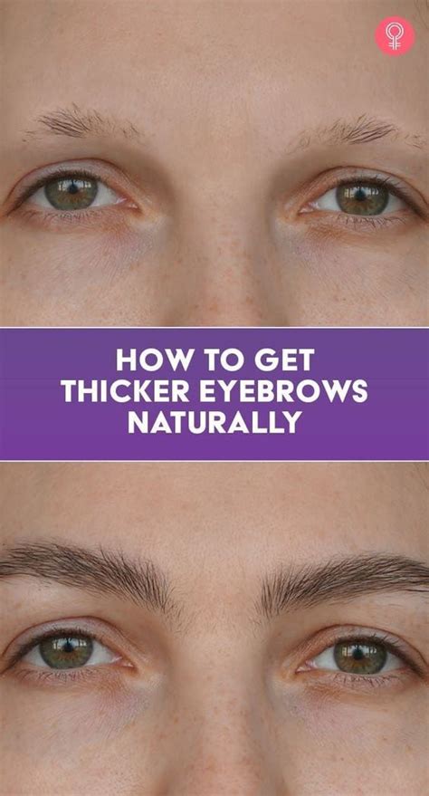 Thicker Eyebrows Natural Ways To Grow Thicker Eyebrows Artofit