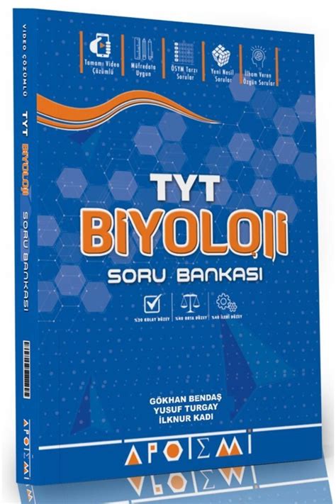 Apotemi Yayınları Tyt Biyoloji Soru Bankası Fiyatı Yorumları Trendyol