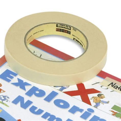 Main Item Numbers Scotch 232 High Performance Masking Tape 1 2 In