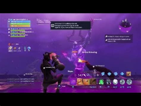 Defeating The Mythic Storm King Fortnite Save The World Youtube