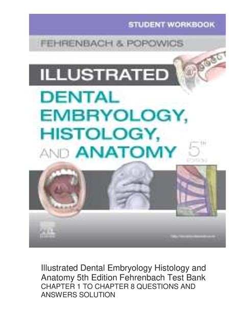 Illustrated Dental Embryology Histology And Anatomy 5th Edition