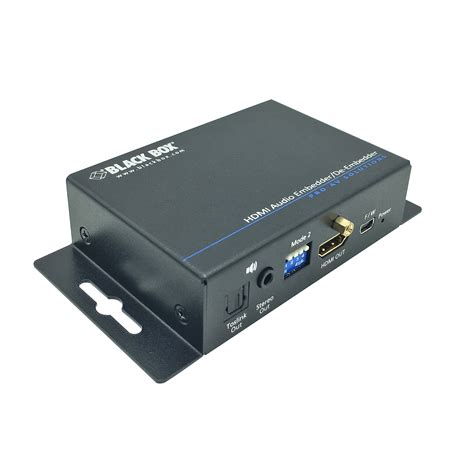 Audio Embedderde Embedder Hdmi 20 Black Box