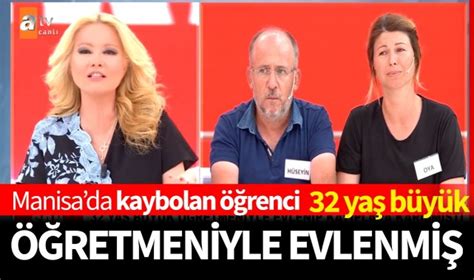 Manisada Kaybolan öğrenci 32 Yaş Büyük öğretmeniyle Evlenmiş GÜncel