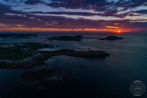 Isles of Scilly - Aerial Cornwall