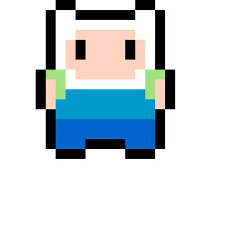 My Pixel Drawing Of Finn Radventuretime