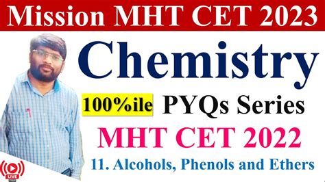 Mht Cet Pyqs Series I Chemistry Mht Cet Crash Course Batch