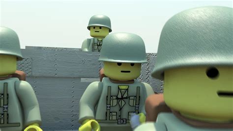 3d obj military lego man ww2