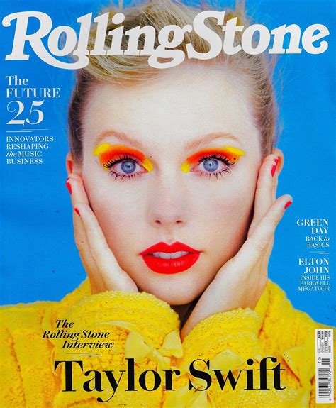 Rolling Stone Magazine October 2019 Taylor Swift Cover Green Day Elton John