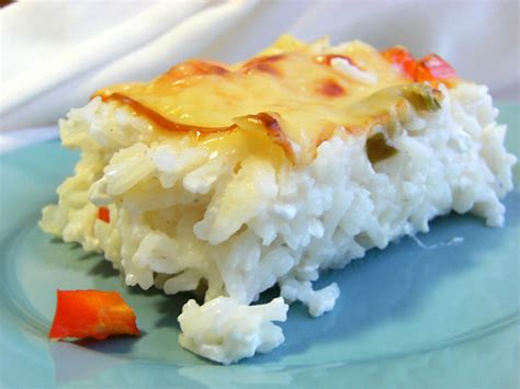 Cheesy Green Chili Rice Recipe