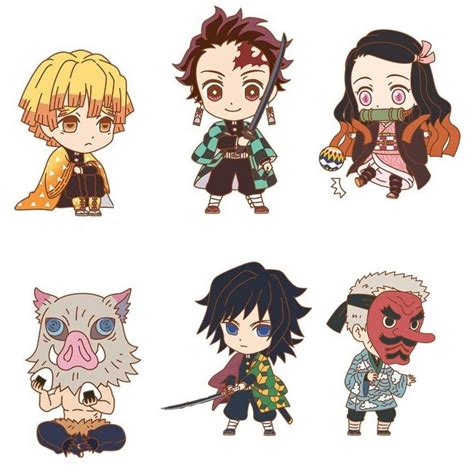 Kimetsu No Yaiba Chibi Dibujos Animados Bonitos Dibujos Chibi