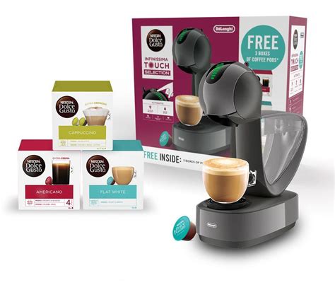 DOLCE GUSTO By De Longhi Infinissima Touch EDG268 GY Coffee Machine