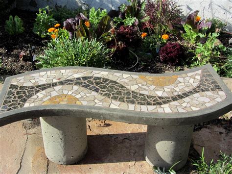 Garden Bench Julie Boegli Creative Mosaic Design