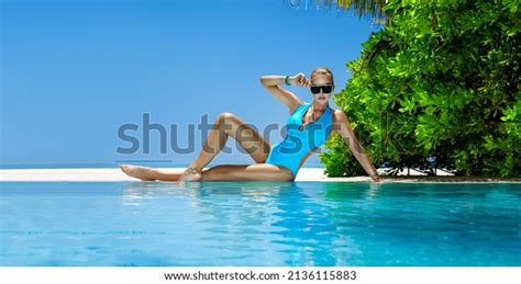Sexy Woman Bikini Maldives Tropical Sand Stock Photo Shutterstock