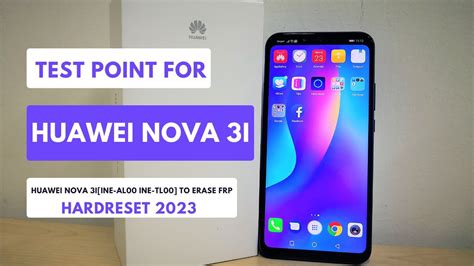 Test Point For Huawei Nova I Ine Al Ine Tl To Erase Remove Frp